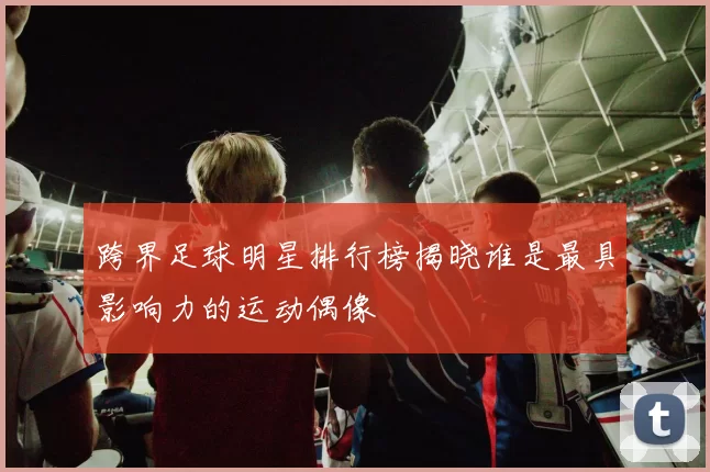跨界足球明星排行榜揭晓谁是最具影响力的运动偶像